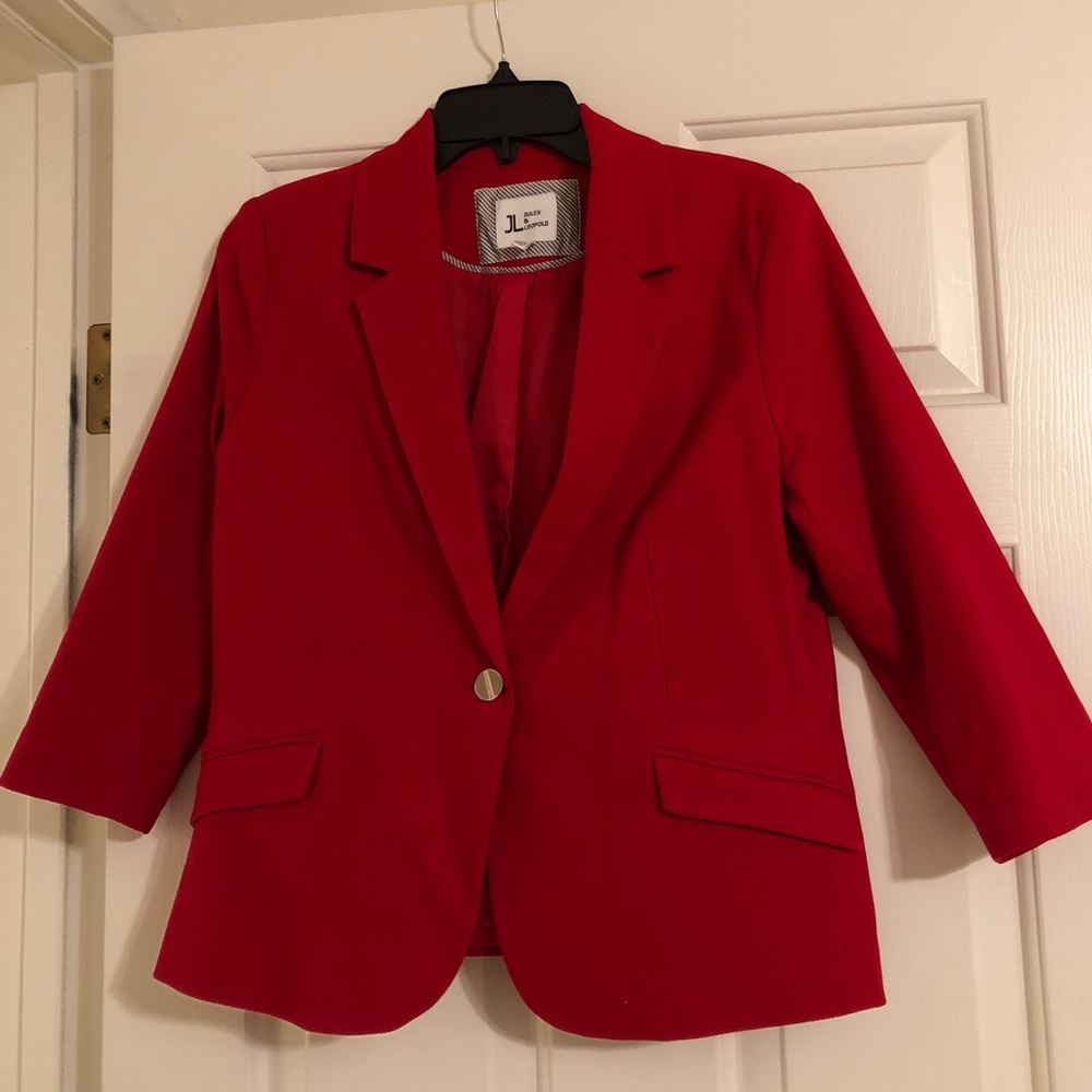 Red Jules & Leopold Blazer